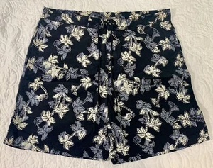 Pantaloncini da bagno Trader Bay da uomo XL, disegni floreali in perfette condizioni - Foto 1 di 6