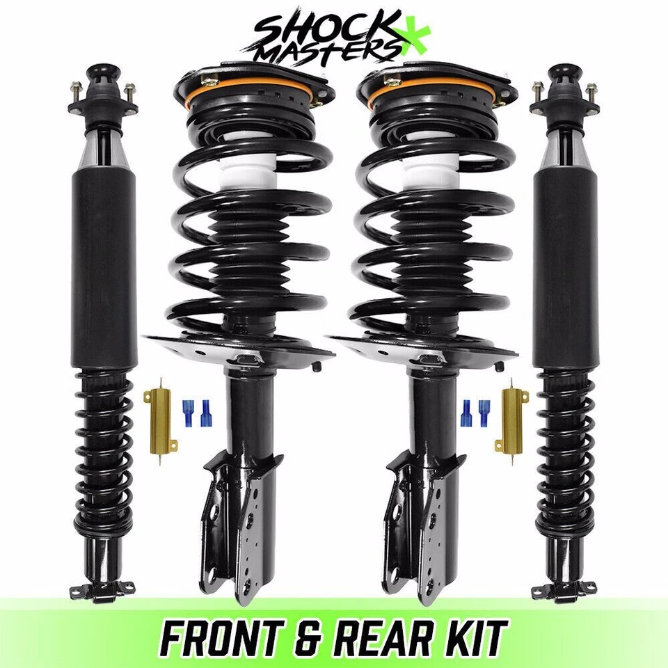 Front Rear Air to Coil Spring Conversion Kit for 2000-2005 Pontiac Bonneville - Image 1 of 2