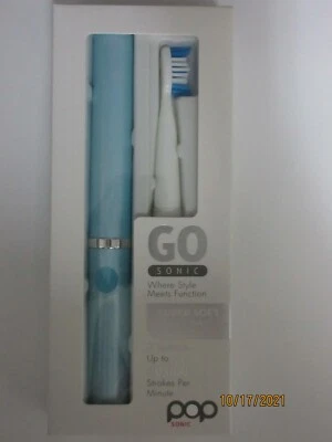 Pop Sonic «портативная» зубная щетка «GO» гавайский синий - Изображение 1 из 3