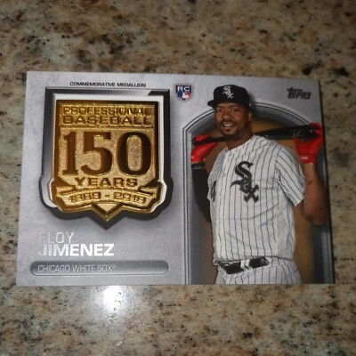 Eloy Jimenez RC  2019 Topps 150th anniversary commemorative medallion. 🔥 - Image 1 of 2