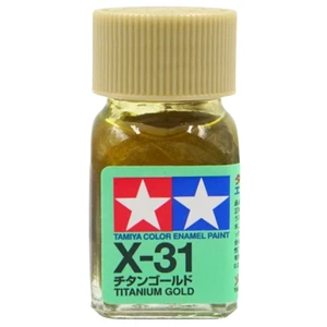 Tamiya Enamel Paint X-31 Gloss Titan Gold 10ml 80031 - Picture 1 of 1