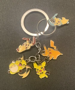 Pokemon Pikachu Bracelet Charms - Five Different Pikachu Charms - No Bracelet - Picture 1 of 8