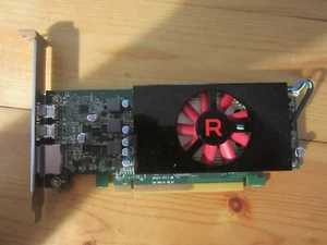 AMD Radeon RX550 4GB PCIe x1 DP x2 Mini DP Graphics Card Full Height Dell 6J78X - Picture 1 of 4