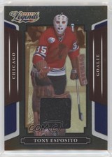 2008 Donruss Americana Sports Legends Mirror Blue Materials Tony Esposito HOF