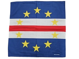 Bandanas Cape verde Bandana Head Scarf Handkerchief Flag Mini Banner 22 X 22 - Picture 1 of 3