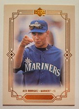 1999 Upper Deck Face of the Game Alex Rodriguez #F4 Seattle Mariners