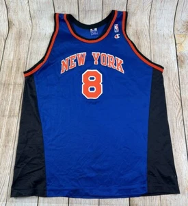 Camiseta deportiva de baloncesto vintage de los 90 campeón de los New York Knicks Latrell Sprewell NBA XXL - Imagen 1 de 7