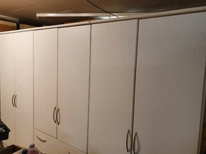Nolte Kleiderschrank weiß mit Schubladen BHT 300x200x61cm TOP --Reduziert-- - Bild 1 von 5