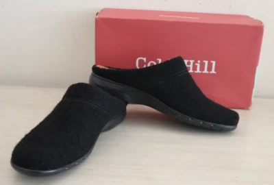 Cobb Hill CI6904 Women's Sz 8.5M Black Penfield Slip-On Clogs $90 - Image 1 of 4