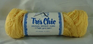Tres Chic very thin nubby knit & crochet yarn - Picture 1 of 2