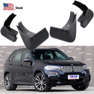 4 para-lamas protetores contra respingos para-lamas para carro BMW X5 M-SPORT 2014-2018 - Imagem 1 de 4
