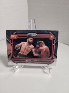 2023 Panini Prizm UFC Prizms Hyper #34 Javid Basharat RC Rookie