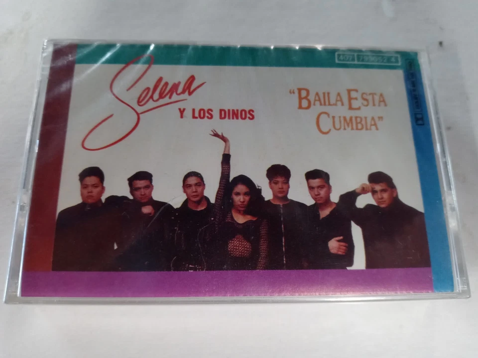 Selena Y Los Dinos Cassette Baila Esta Cumbia EMI Tejano Cumbia Cassette