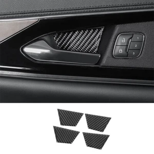 For Lincoln Nautilus 2019-2022 Real Carbon Fiber Inner Door Bowl Cover Trim 4PCS - Bild 1 von 6