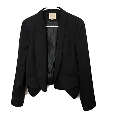 Blazer para mujer Urban Outfitters Silence + Noise L frente abierto forrado CC Foto 1 de 4