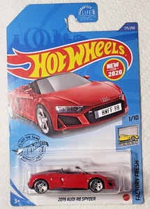 Audi R8 Spyder 2019 Hot Wheels Factory Fresh Red 2020 - Imagen 1 de 3