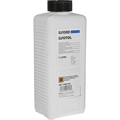 Ilford Ilfotol Wetting Agent 1L - Use as a final rinse for film developing - Image 1 of 4