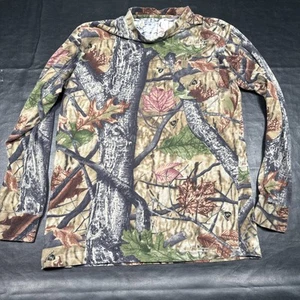 Big Bill Shirt Men Small Cotton Camouflage Wood N Trail Logo Hunting - Picture 1 of 8