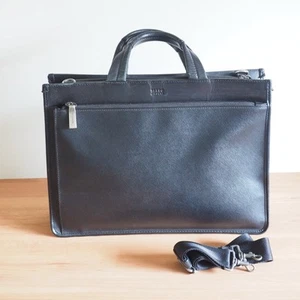 Takeo Kikuchi 2 Way Business Bag - Handheld & Shoulder - Luxurious Texture - Picture 1 of 24