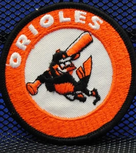 VINTAGE BALTIMORE ORIOLES EMBROIDERED PATCH MINT - Picture 1 of 2