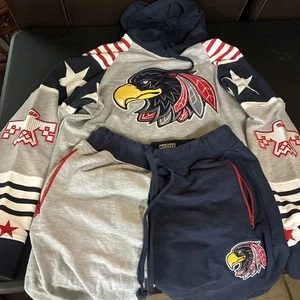 Native Borne 2001, Hoodie & Pants Barely Used Set Size Medium - Picture 1 of 8