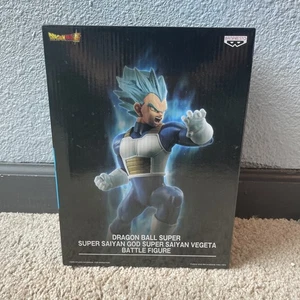 Banpresto - Super Saiyan Vegeta - Kuji Dragon Ball Super Battle Figura [Ichiban K - Imagen 1 de 2