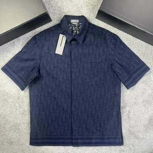 Camicia Dior Oblique Denim - Taglia 39 (veste per M) Nuova con etichette  - Foto 1 di 14