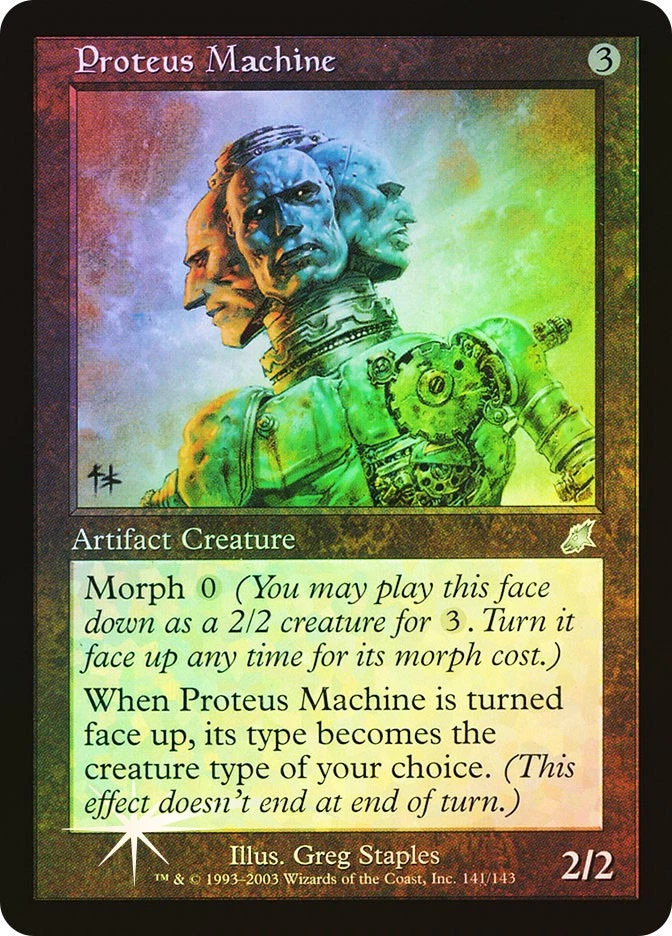 MTG FOIL Proteus Machine  - Scourge #141 - Image 1 of 1