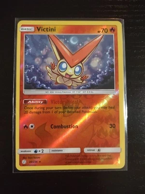 Victini 30/236 Sm-Cosmic Eclipse Reverse Holo - Image 1 of 2