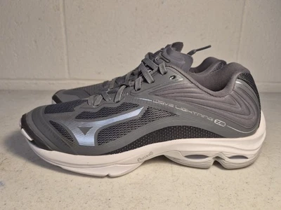 Mizuno WAVE LIGHTNING Z6 Mujer NUEVO Zapato de Voleibol Gris EE. UU. Talla 8 Mediano Foto 1 de 4