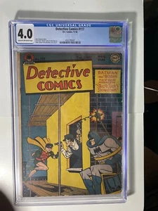 Detective Comics #117 (CGC 4.0) en muy buen estado, crema toOWP, 1946, Batman/Robin, código previo - Imagen 1 de 3