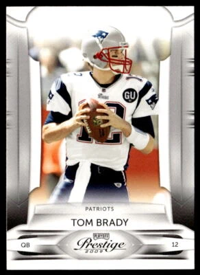 2009 Playoff Prestige #57 Tom Brady New England Patriots - Image 1 of 2