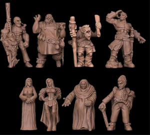 Humans Dark Realms 28 mm 32 mm - Imagen 1 de 21