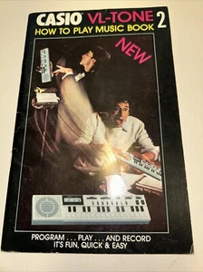 Casio Vintage Song Book for VL-Tone VL-1 Mini Keyboard, Rare Hard to Find Vol. 2 - Picture 1 of 2
