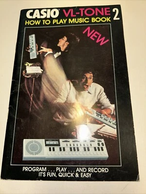 Casio Vintage Song Book for VL-Tone VL-1 Mini Keyboard, Rare Hard to Find Vol. 2 - Image 1 of 2