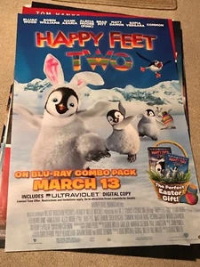 HAPPY FEET TWO MOVIE POSTER 27 X 40 INCHES B1 - Picture 1 of 1