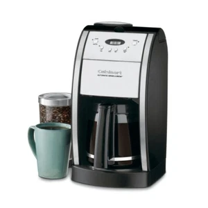 Cuisinart Grind & Brew 12-Cup Coffeemaker, Black, Refurbished - 550BKFR - Picture 1 of 1