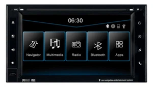 ESX VN630W-DAB GPS 2-DIN i30 Naviceiver Bedientasten 15,7cm (6.2") Touch Radio - Picture 1 of 2