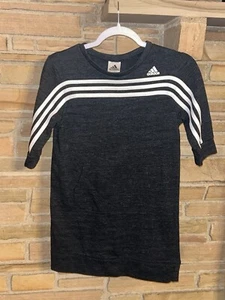 Adidas Girls Long Sleeve Dress Black Size 7/8 - Picture 1 of 3