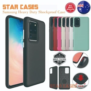 Samsung S25 24 23 22 21Ultra S20 Plus Hybrid Heavy Duty Shockproof Case Cover - Picture 1 of 15