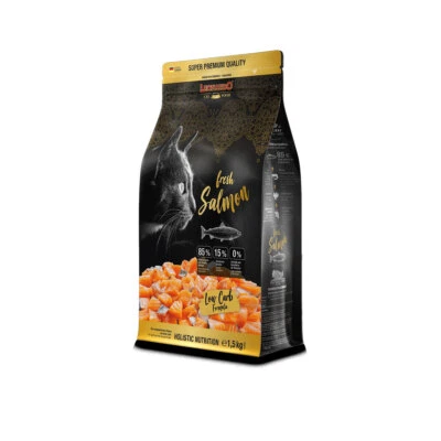 1,5 kg Leonardo fresh Meat Salmon & Poultry Trockenfutter Katze Getreidefrei - Bild 1 von 2