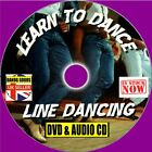  LINE DANCE LESSONS VIDEO DVD & CD FUN DANCING EASY TO FOLLOW FUN EXERCISE NEW