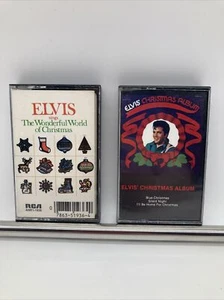 Elvis Christmas Album Cassette RCA 1985 - Imagen 1 de 9