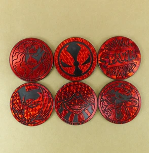 Lot of 6 SPAWN Kini Slammers Authentic The World POG Federation Todd McFarlane - Picture 1 of 2