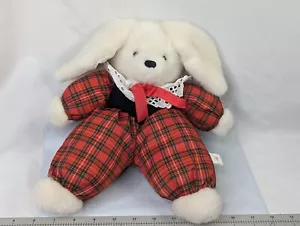 Dakin Kaninchen Plüsch Tartan Körper 12 Zoll Stofftier Spielzeug - Bild 1 von 7