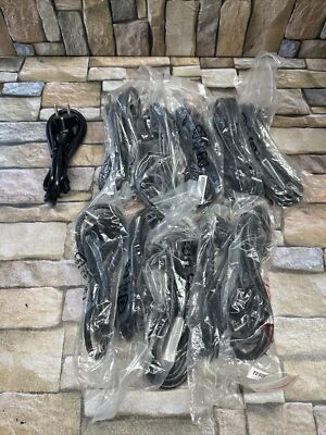 I-SHENG EURO COMPUTER POWER CORD 16A 250V CABLE 2 PRONG SP-023(4B) Lot Of 10 - Image 1 of 4