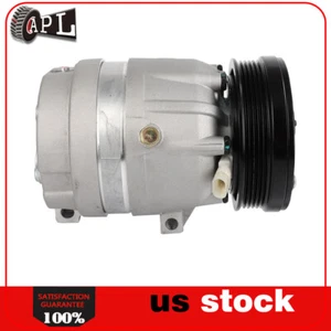 A/C Compressor w/ Clutch For Buick Skylark 1996-1998 Pontiac Sunfire 2.4L 96-02 - Picture 1 of 12