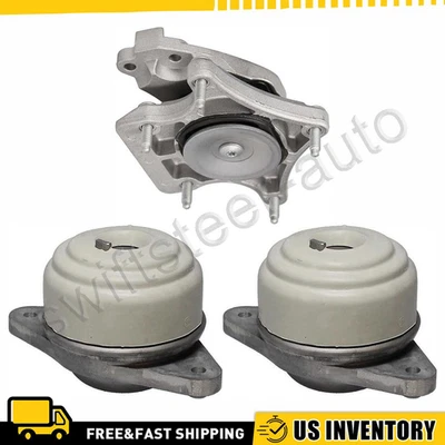 Engine & Trans Mount 3PCS. 07-12 for Mercedes Benz C300 C350 S550 S450 CL550 AWD - Image 1 of 3