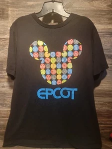 T-shirt Epcot Disney orecchie di Topolino XL multicolore usata in ottime condizioni - Foto 1 di 4