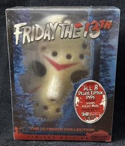 Friday The 13th The Ultimate Collection Limited Edition 8 DVD Mask New Sealed - Picture 1 of 6